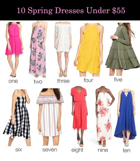 10 Spring Dresses Under 55 The Sweetest Thing Bloglovin