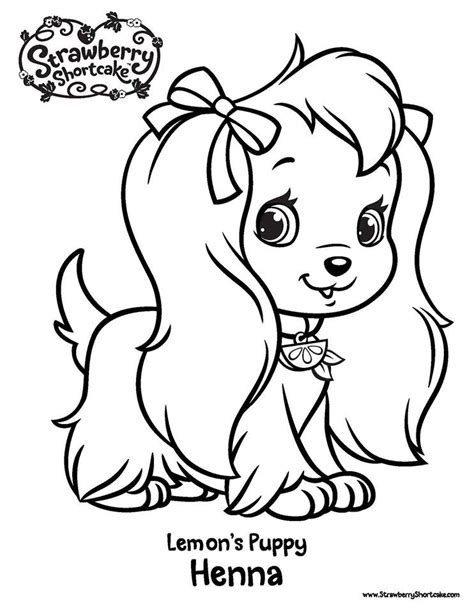 Select from 33020 printable crafts of cartoons, nature, animals, bible and many more. Lemon Meringue's Spaniel Henna | Strawberry Shortcake ...