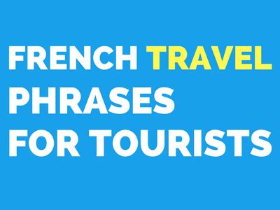 Here are all the basic French phrases you need to get by on your ...