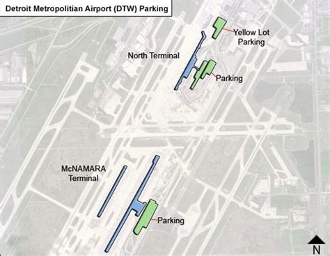 Detroit Metropolitian Airport Parking Dtw Airport Long Term Parking