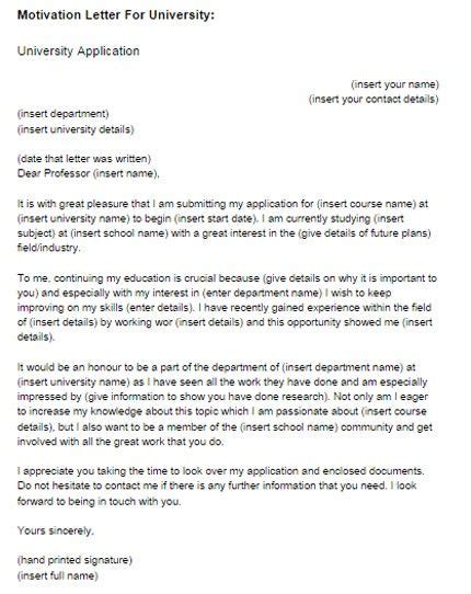 Maybe you would like to learn more about one of these? motivation letter example university Motivation Letter for ...