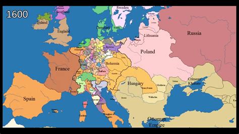 Mapa Europy W 1000 Tutorials