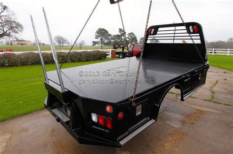 New C And M Skirted Truck Bed With Hydraulic Bale Spears And 4 Locking