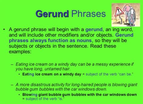 Identify The Gerund Phrase In The Sentence Below