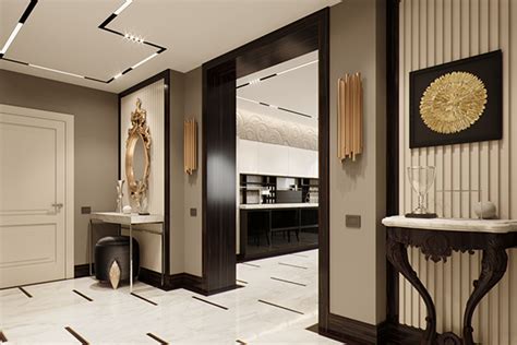Luxury Living Apartments Design For Inex Studio Behance