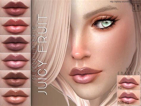 Sims 4 Realistic Lips Cc