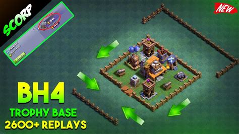 The (new builder hall 4 base) setup makes it impossible for the attacker to actually assume where the traps are and trigger them with a dip deployment. Clash Of Clans - BUILDER HALL 4 BASE/ BH4 BASE/ ANTI 2 ...