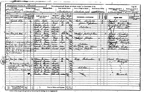 1891 Uk Census Collection Thegenealogist