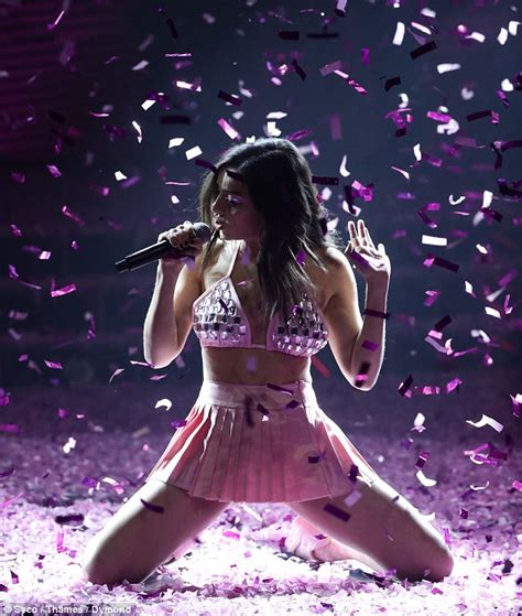 Charli Xcx Flaunts Ample Cleavage In Bikini Top As She Performs On Xtra