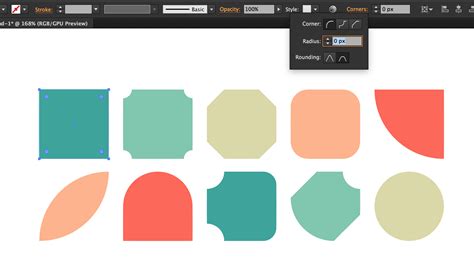 Creating Shapes In Illustrator Part 1 Rectangle Ellipse Rounded