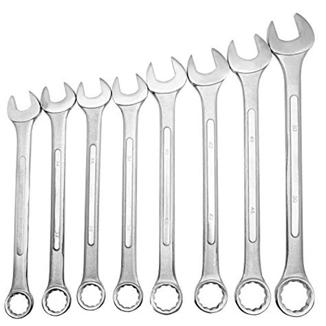 Oemtools 22121 Jumbo Combination Wrench Set Metric 8 Piece 33 Mm To