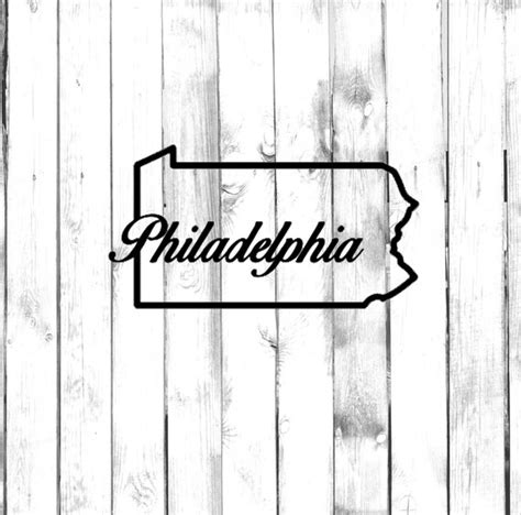Philly Philadelphia Pennsylvania Etsy