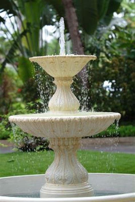How To Paint A Resin Water Fountain Hunker Water Fountains Outdoor
