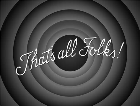 Thats All Folks Png Transparent Png Png Collections At Dlfpt