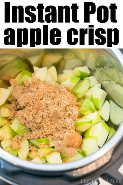 Instant pot apple crisp ingredients. This Instant Pot apple crisp recipe is amazing! Tastes ...