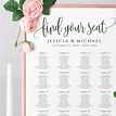 25 Seating Chart Wedding Template - Free Popular Templates Design