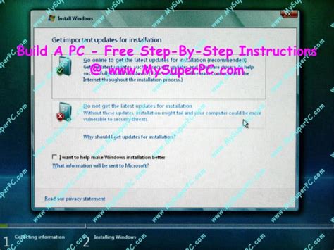 Build A Pc Install Windows Vista Home Premium Sp1 Upgrade Edition