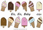 Eis, Eis, Baby - Plotterdatei, Kombidatei Eis Jamie, Lucky und Mary