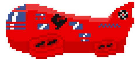 Toppat Clan Airship Pathfinder Pixel Art Maker