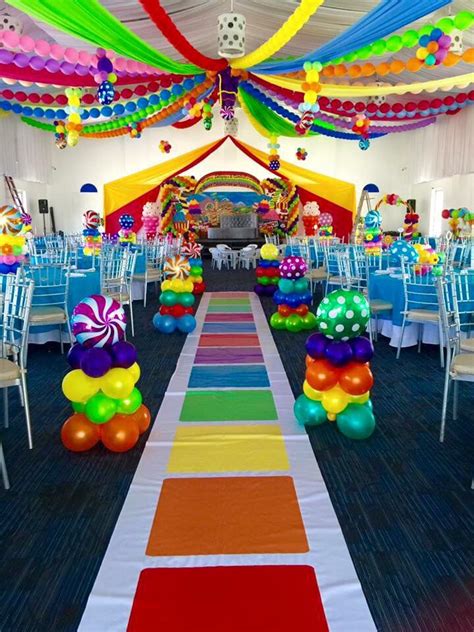 Candy Theme Birthday Party Candy Land Theme Candyland Birthday