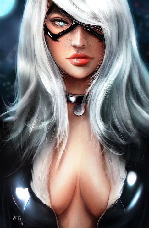 Comicbookwomen Black Cat Felicia Hardy By Gromwulf She Wouldnt Have To Steal Anything