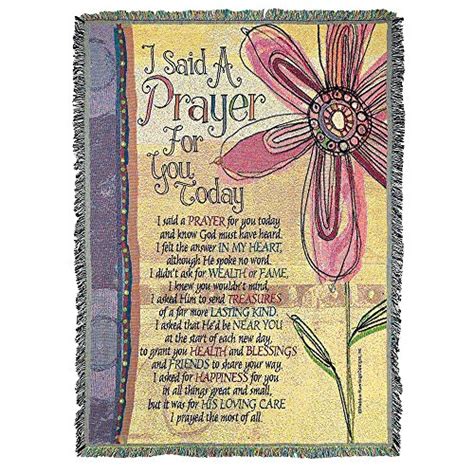 The place for prayer is everywhere. I Said a Prayer for You Today Quote Throw Blanket : Funk This House