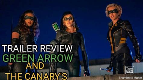 Green Arrow And The Canarys Trailer Review Youtube