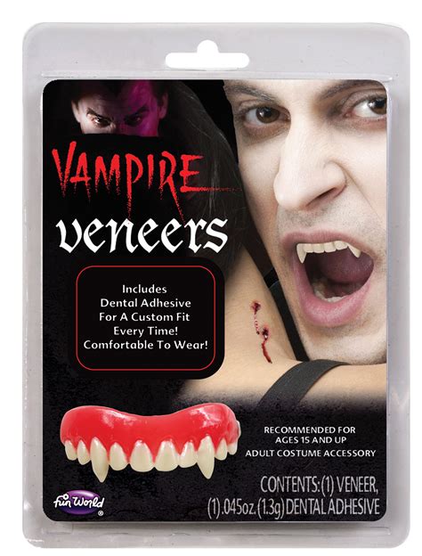 Adult Vampire Dental Fangs Dracula Teeth Veneers Halloween Costume ...