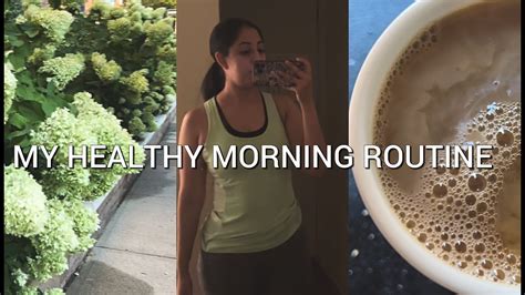 My Healthy Morning Routine Celinenglish Youtube