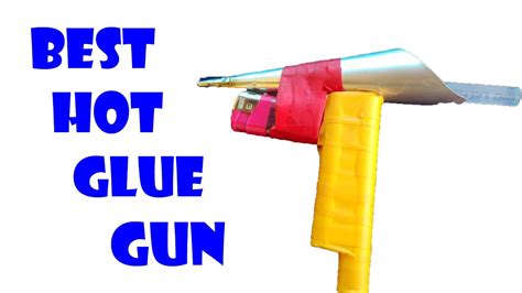 What is hot glue used for? How To make homemade Hot glue Gun very easy - YouTube