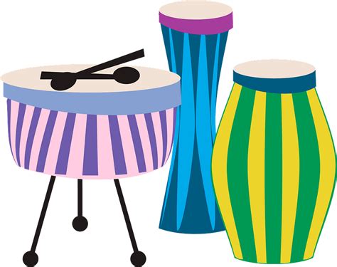 Colourful Drums Clipart Free Download Transparent Png Creazilla