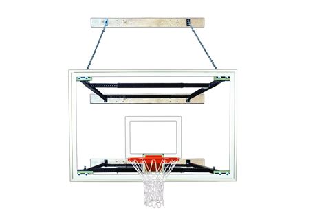 First Team Supermount68 Wall Mounted Basketball System Institutional