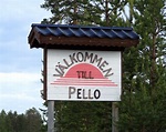 The village of Pello on the Swedish side of the Tornio River - Travel ...