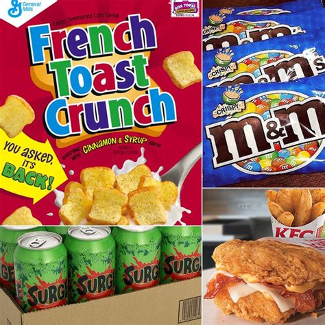 Discontinued Snacks That Are Back By Popular Demand Popsugar Food