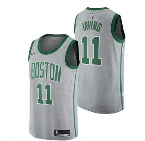 New 2018 Nike Nba Boston Celtics Kyrie Irving 11 City Edition Swingman
