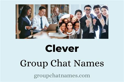 281 clever group chat names to stand out