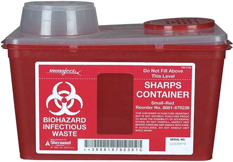 They may provide printable warning labels to attach to your container. Sharps Containers Covidien - Needles-Disposable | Needles ...