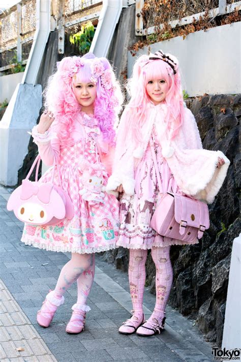 Met These Two Friendly Sweet Lolitas Wearing Tokyo Fashion
