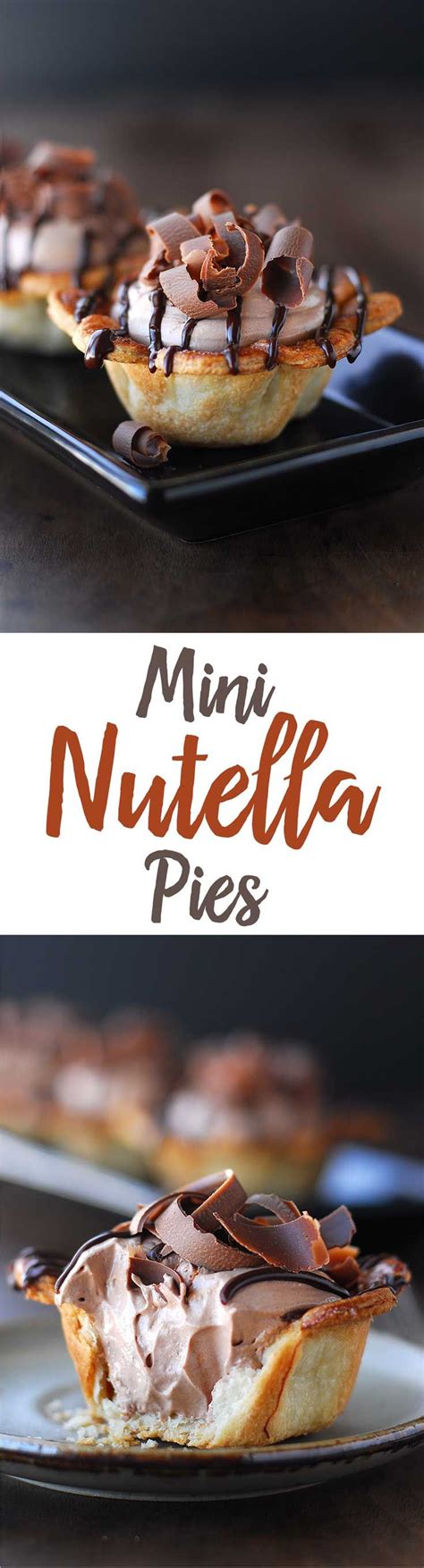This pie is the perfect combination of crispy puffs and chocolatey clouds! Pin on NUTELLA AND PEANUT BUTTER RECIPES