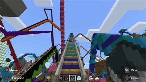 Minecraft Roller Coasters Pov Youtube
