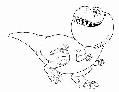 Dinosaur Coloring Pages Cartoon
