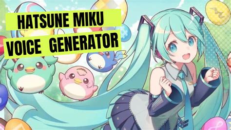 Top Hatsune Mikus Voice Generator A Complete Guide