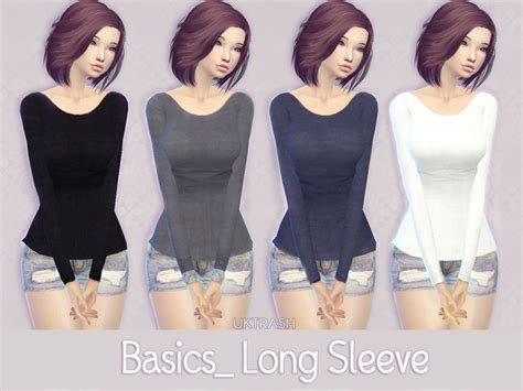 The Sims Resource Long Sleeve Shirt