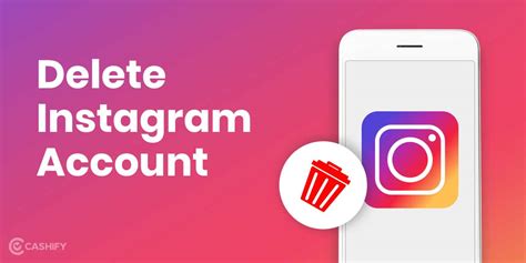 How To Delete Instagram Account Permanently Cashify Blog