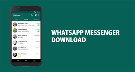 Download whatsapp messenger for free to your android smartphone and start connecting with all your contacts in a faster, confortable, funny and cheaper way. WhatsApp Messenger Download For Android, iOS & PC Windows 10/8.1/7