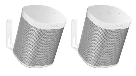 Wall Mount Sonos One Sl White Degrees Set