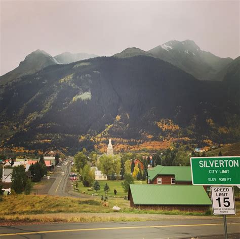 Silverton Co The Leaves Are Changing All Over Right Now Rdenver