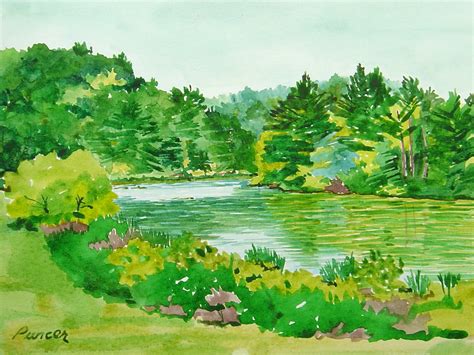 Watercolor Landscapes Paintings How To Grade Landscape