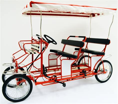 Double Bench Classic Quadracycle The Surrey Company