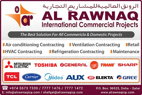 List Of Hvac Contractors Companies In Qatar Doha
